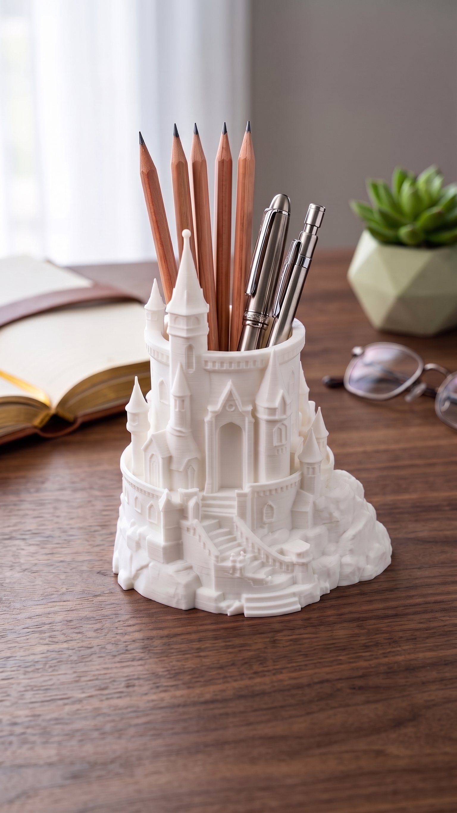 Porta-lápis Castelo Hogwarts